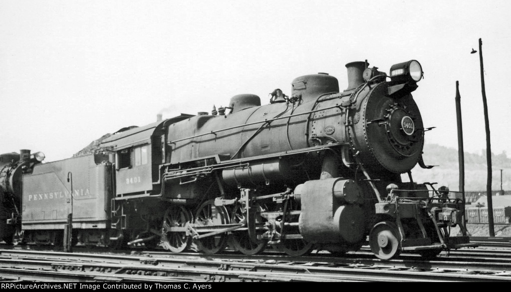 PRR 9401, H-10S, c. 1945